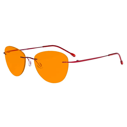 Cgbau Blue Light Blocking Glasses Orange Tinted