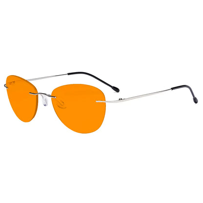 Cgbau Blue Light Blocking Reading Glasses Orange Tinted