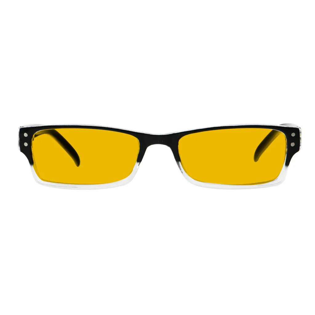 Amber Tinted Blue Light Blocking Glasses Women