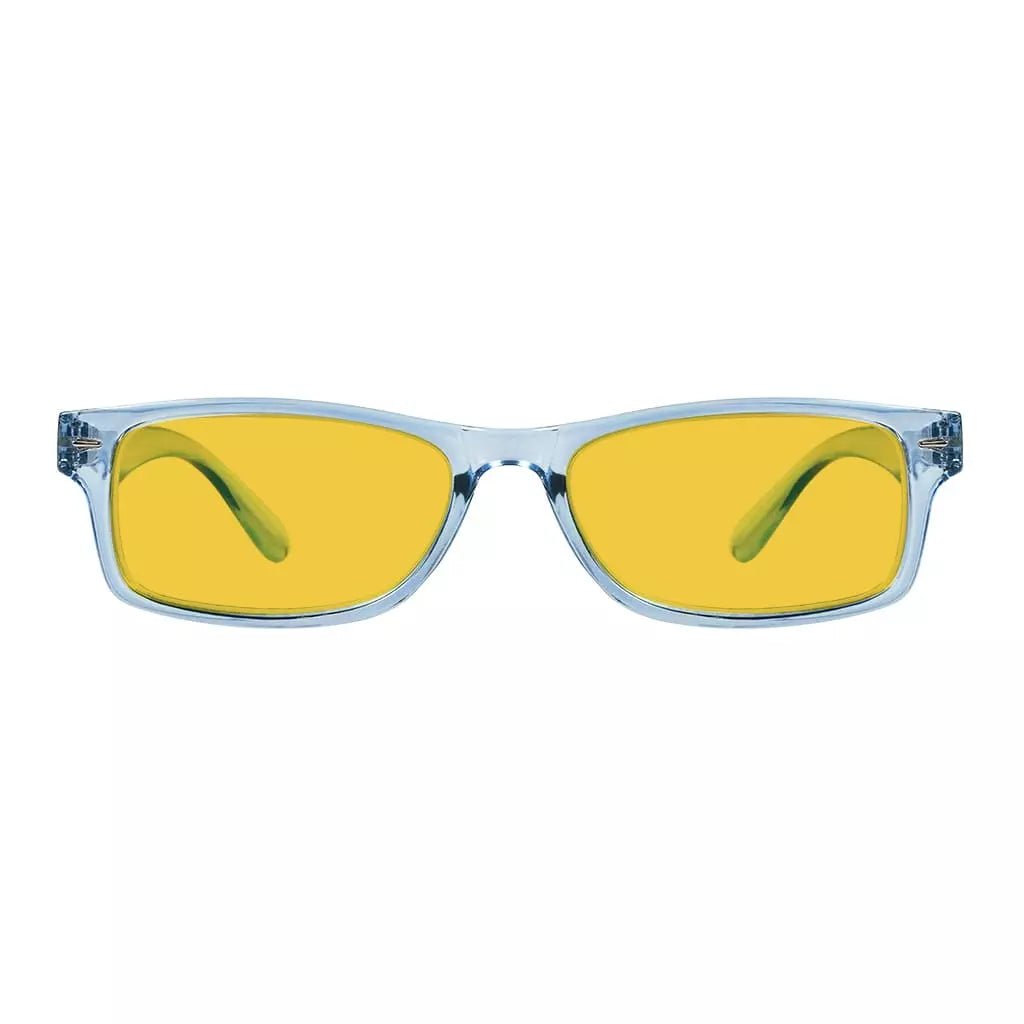 Amber Tinted Blue Light Blocking Glasses Women