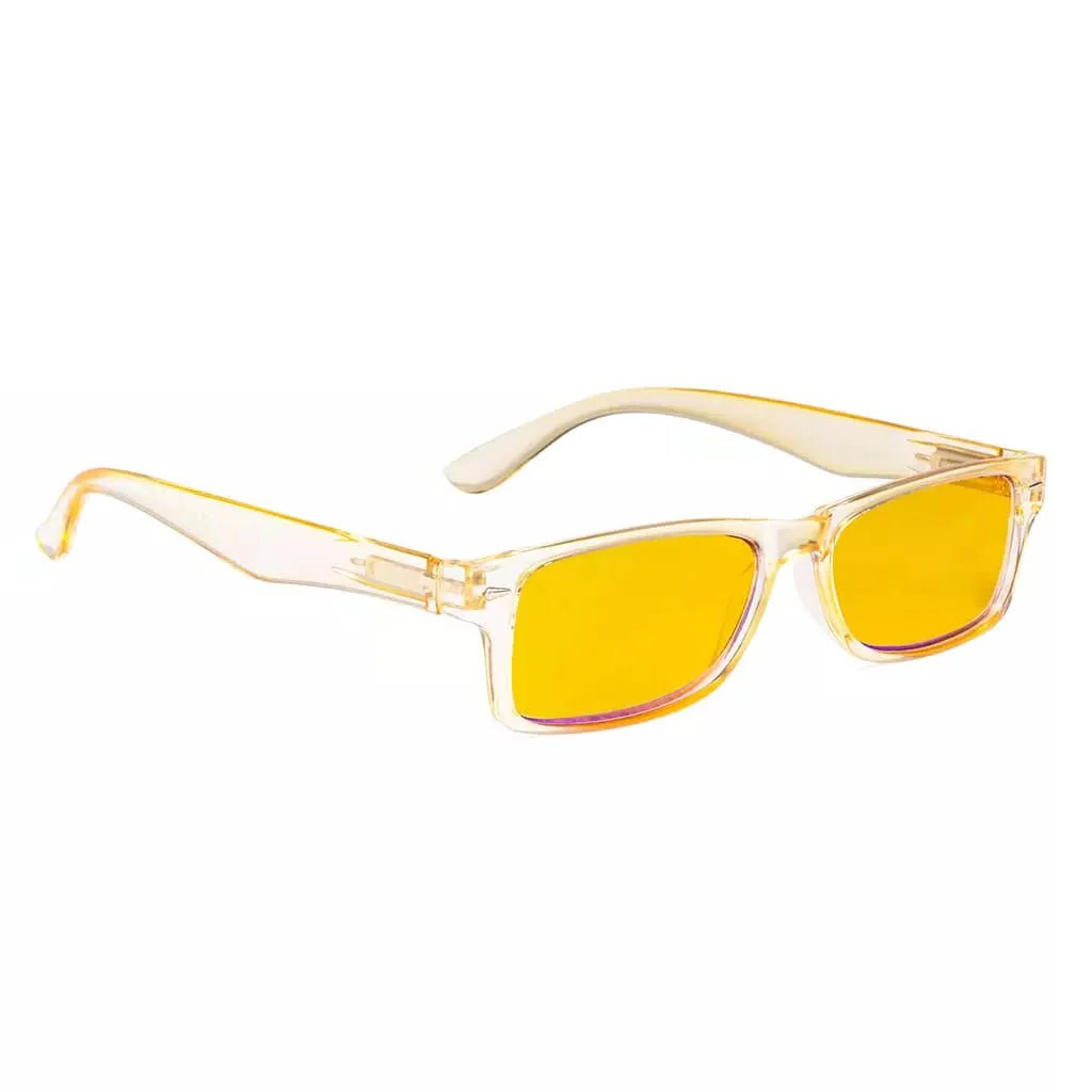 Amber Tinted Blue Light Blocking Glasses Women