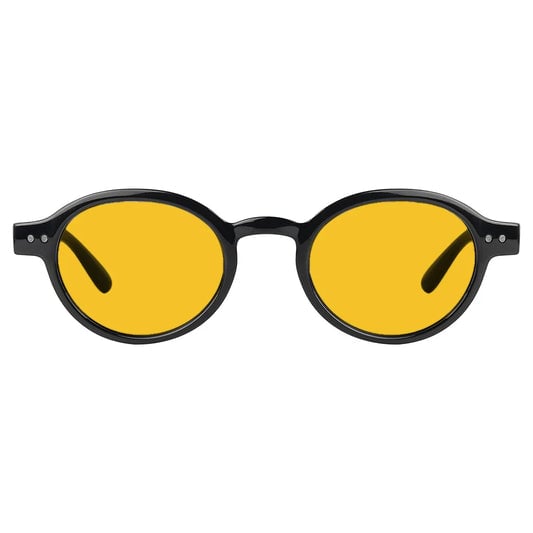 Amber Tinted Blue Light Blocking Glasses for Women Men