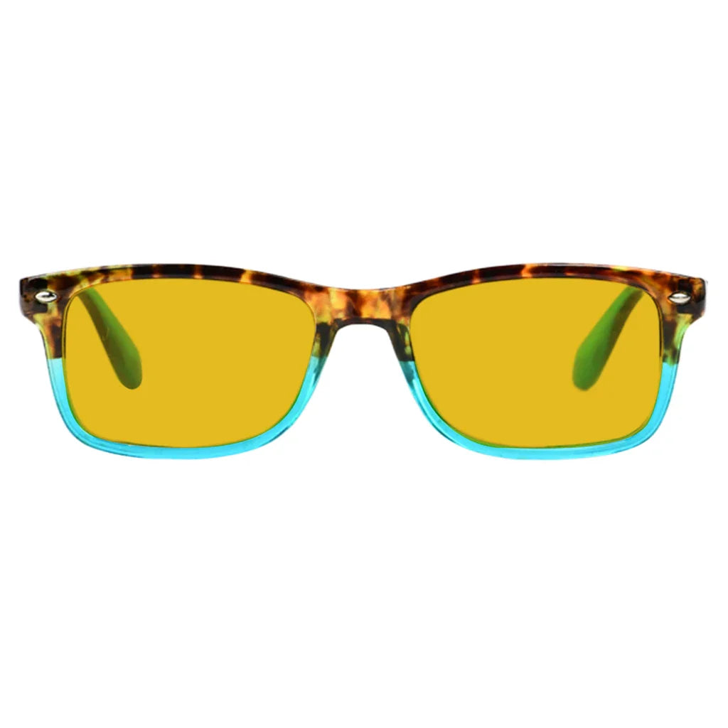 Amber Tinted Blue Light Blocking Glasses Women