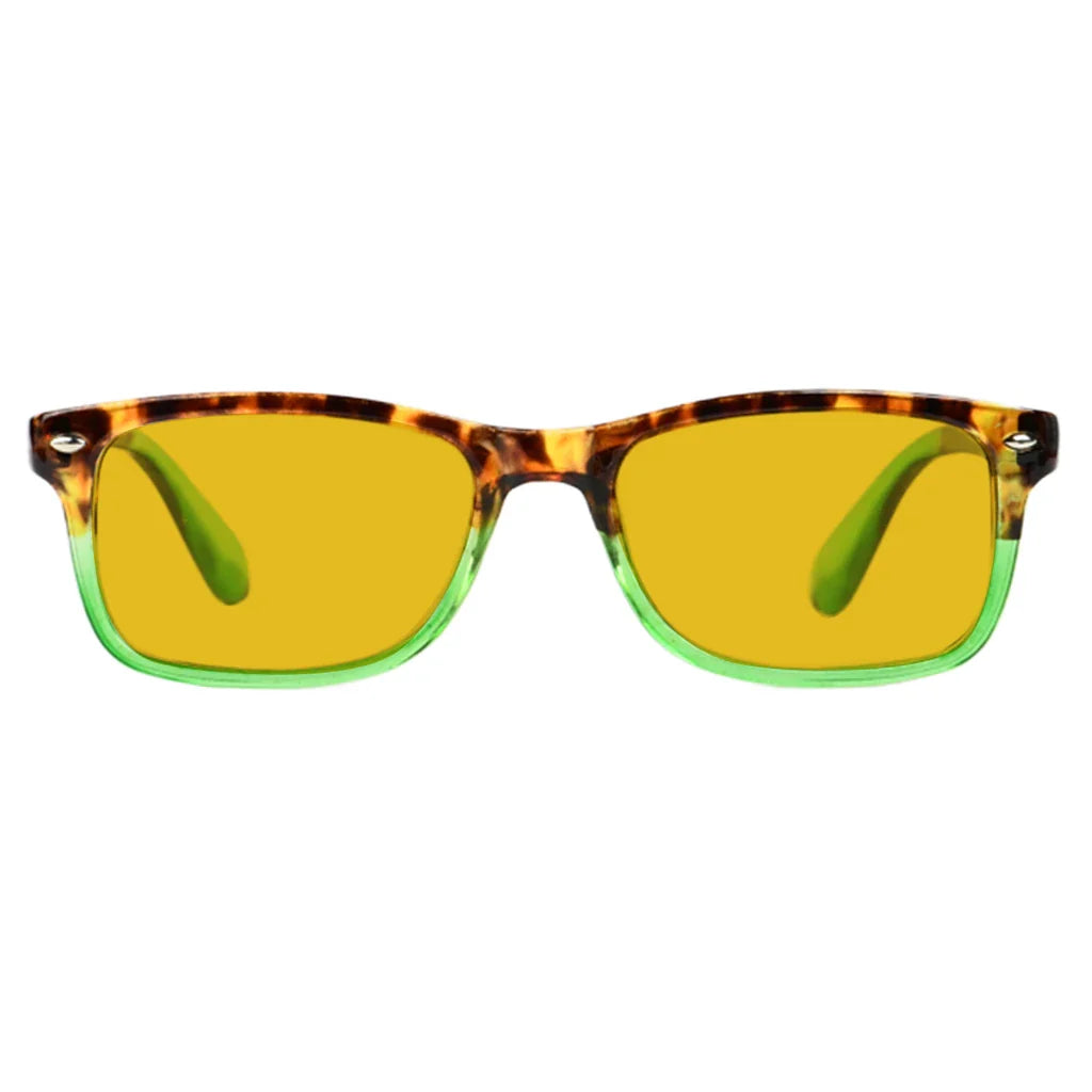 Amber Tinted Blue Light Blocking Glasses Women