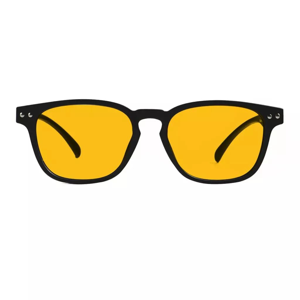 Amber Tinted Blue Light Blocking Glasses Women