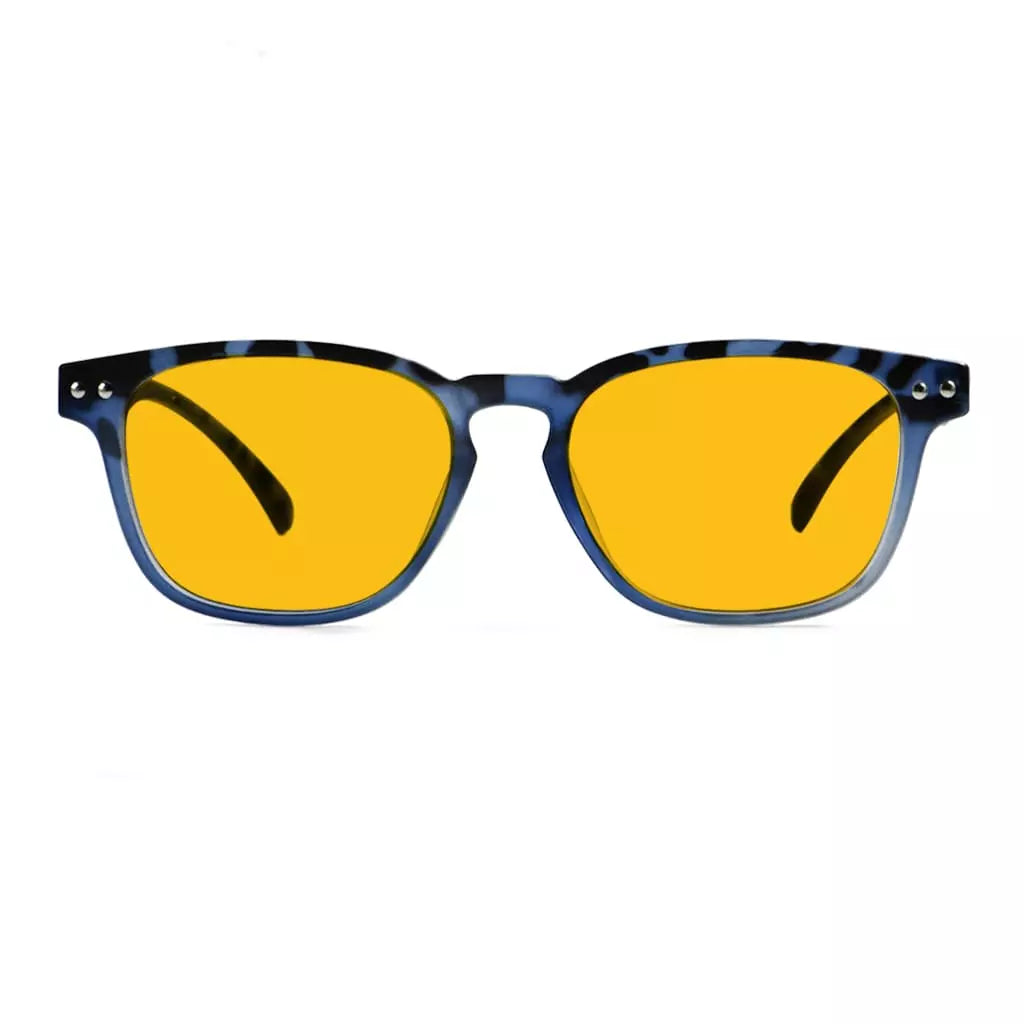 Amber Tinted Blue Light Blocking Glasses Women