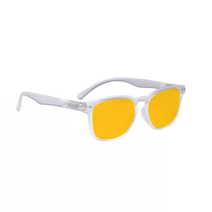 Amber Tinted Blue Light Blocking Glasses Women