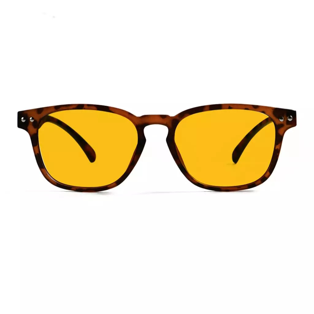 Amber Tinted Blue Light Blocking Glasses Women