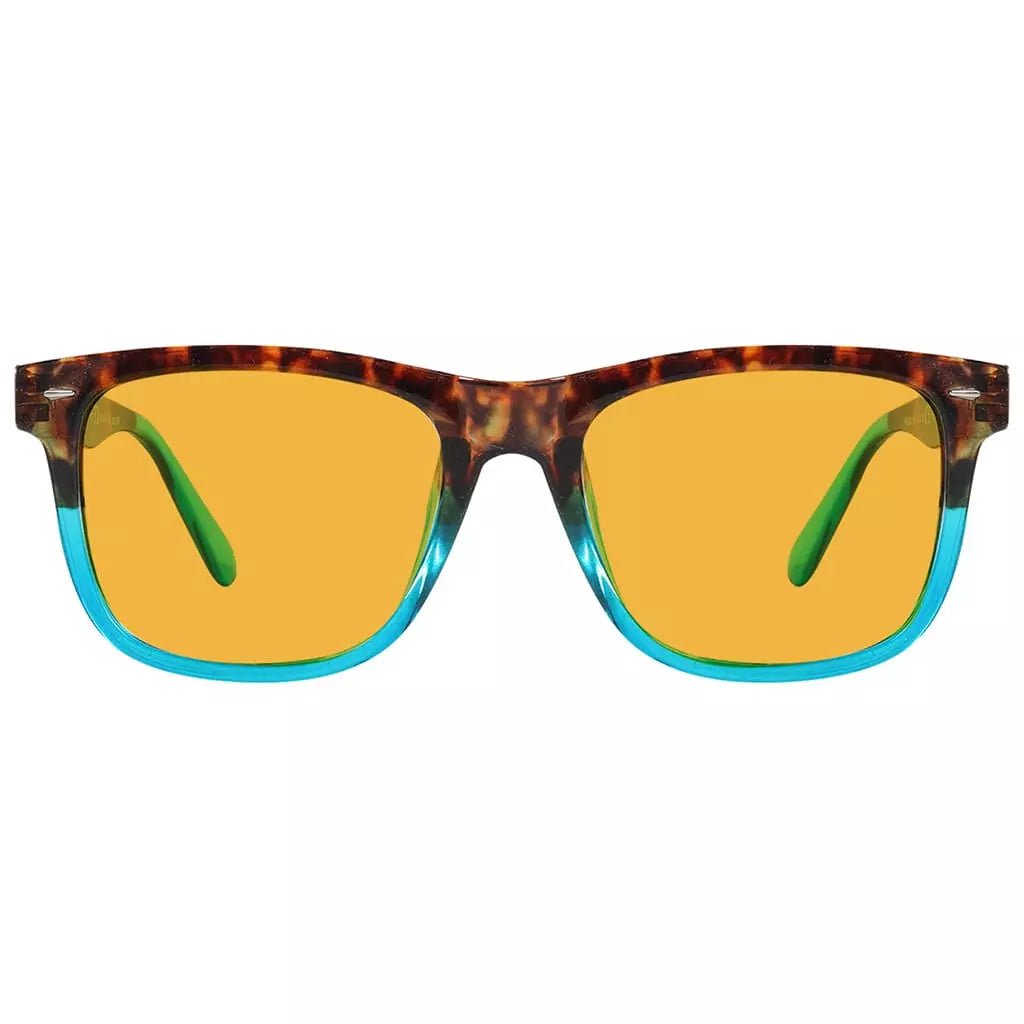 Amber Tinted Blue Light Blocking Glasses Women