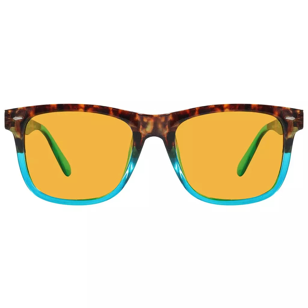 Amber Tinted Blue Light Blocking Glasses Women
