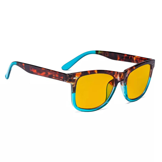 Amber Tinted Blue Light Blocking Glasses Women