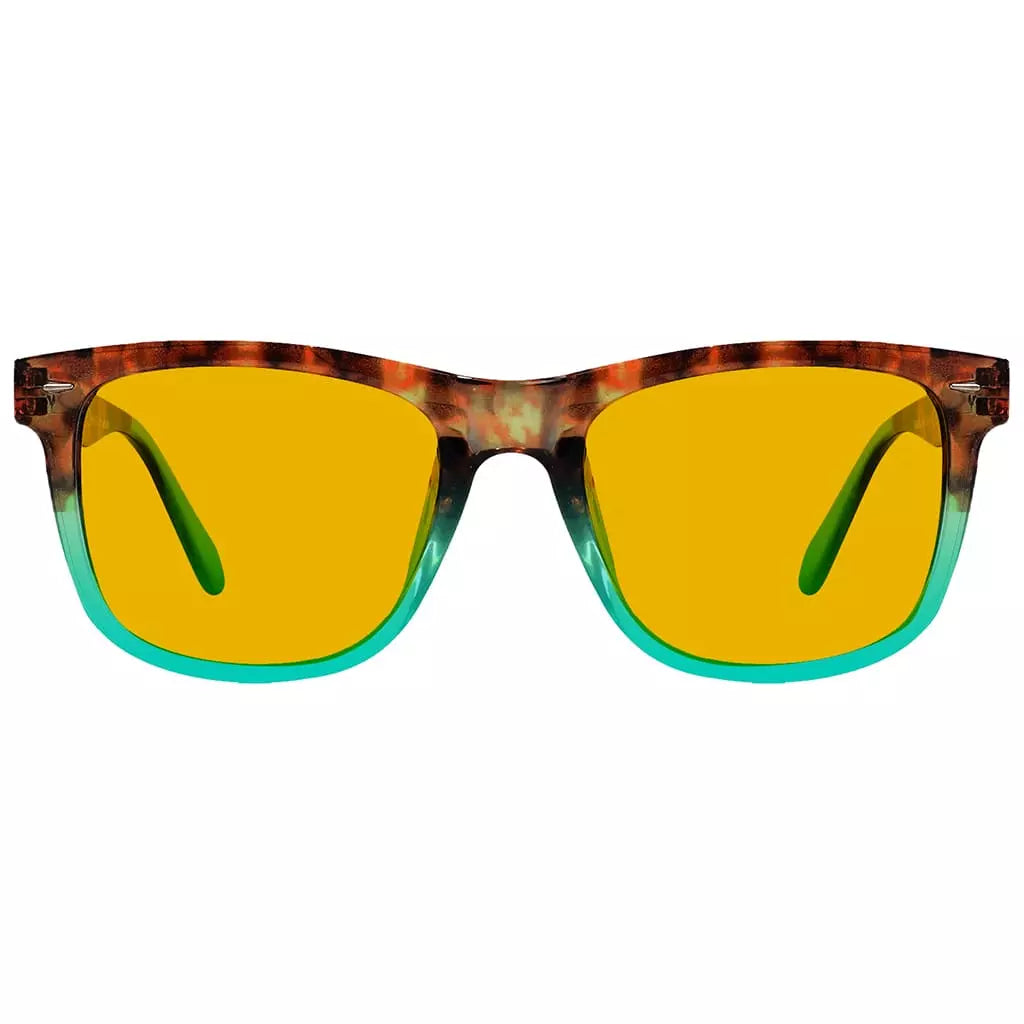 Amber Tinted Blue Light Blocking Glasses Women