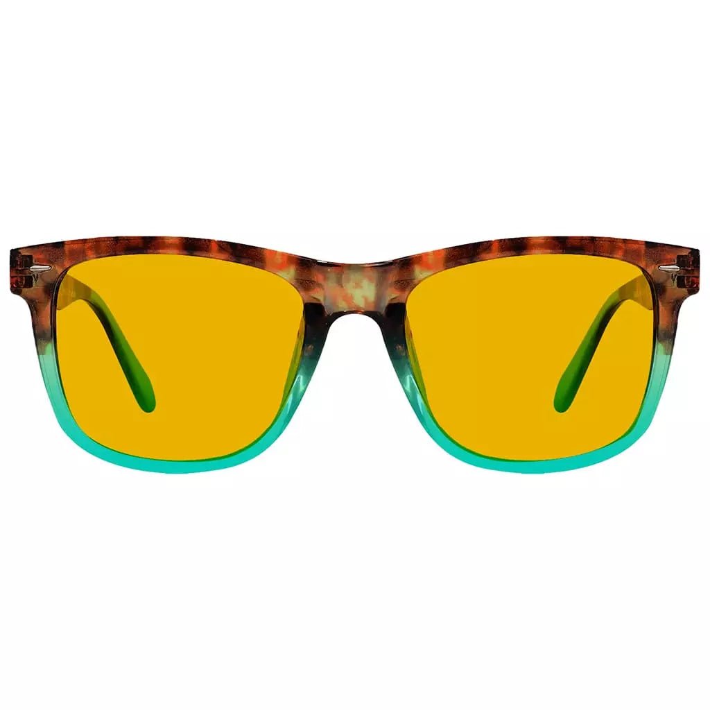Amber Tinted Blue Light Blocking Glasses Women