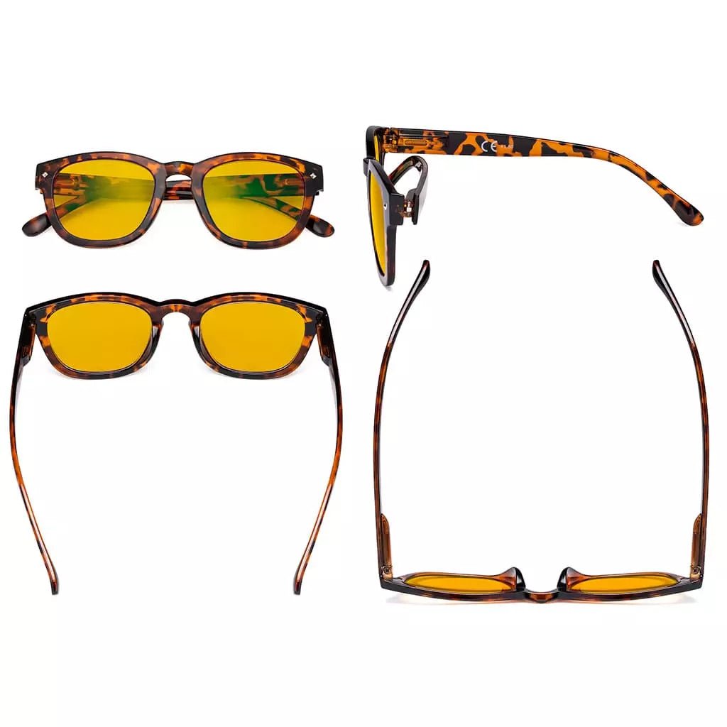 Amber Tinted Blue Light Blocking Glasses