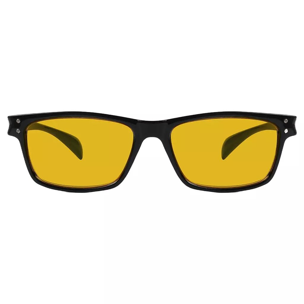 Amber Tinted Blue Light Blocking Glasses Women Men