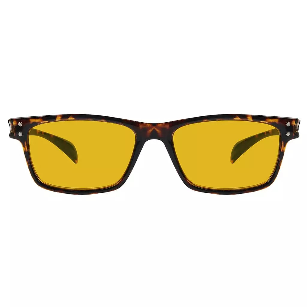 Amber Tinted Blue Light Blocking Reading Glasses Women Men