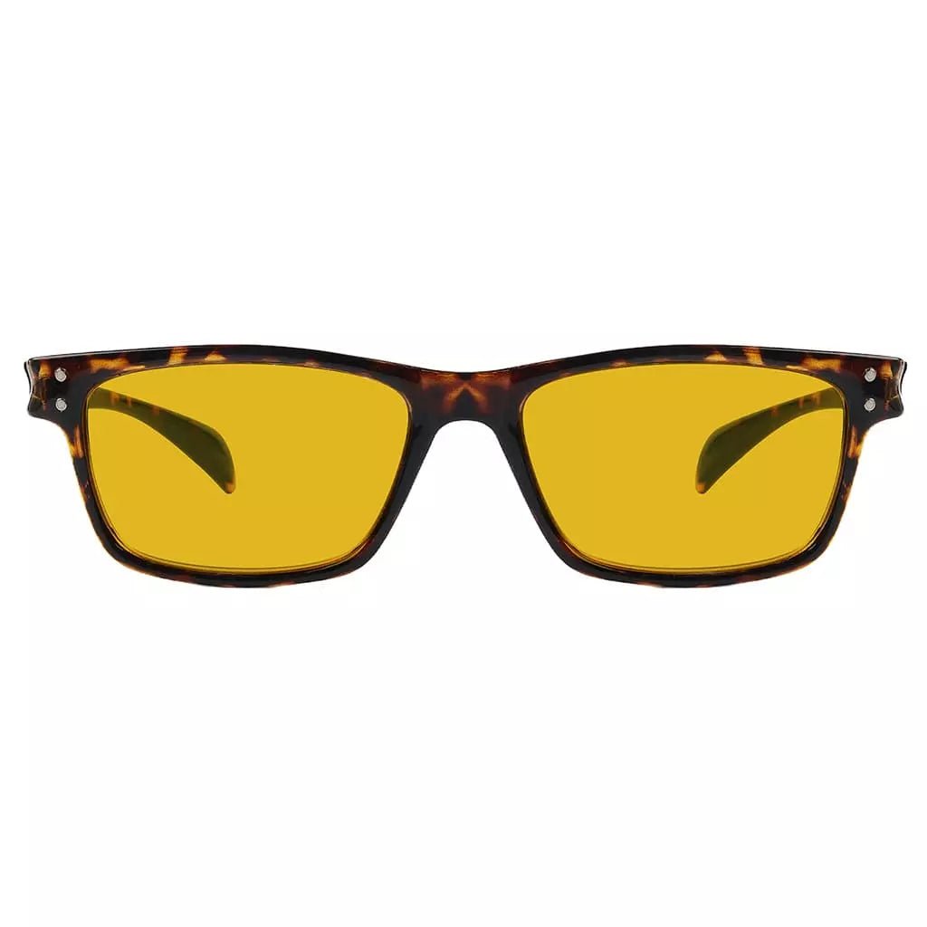 Amber Tinted Blue Light Blocking Reading Glasses Women Men