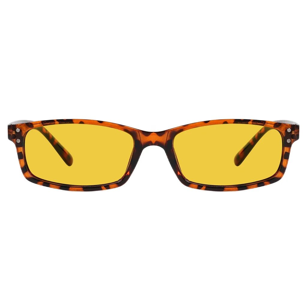 Amber Tinted Blue Light Blocking Glasses Men