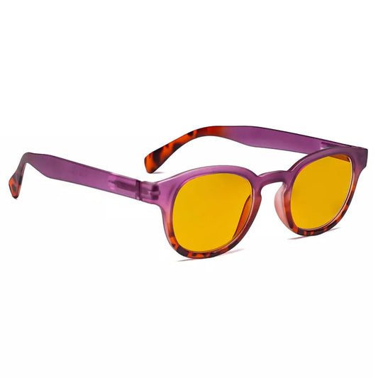Amber Tinted Blue Light Blocking Glasses Women
