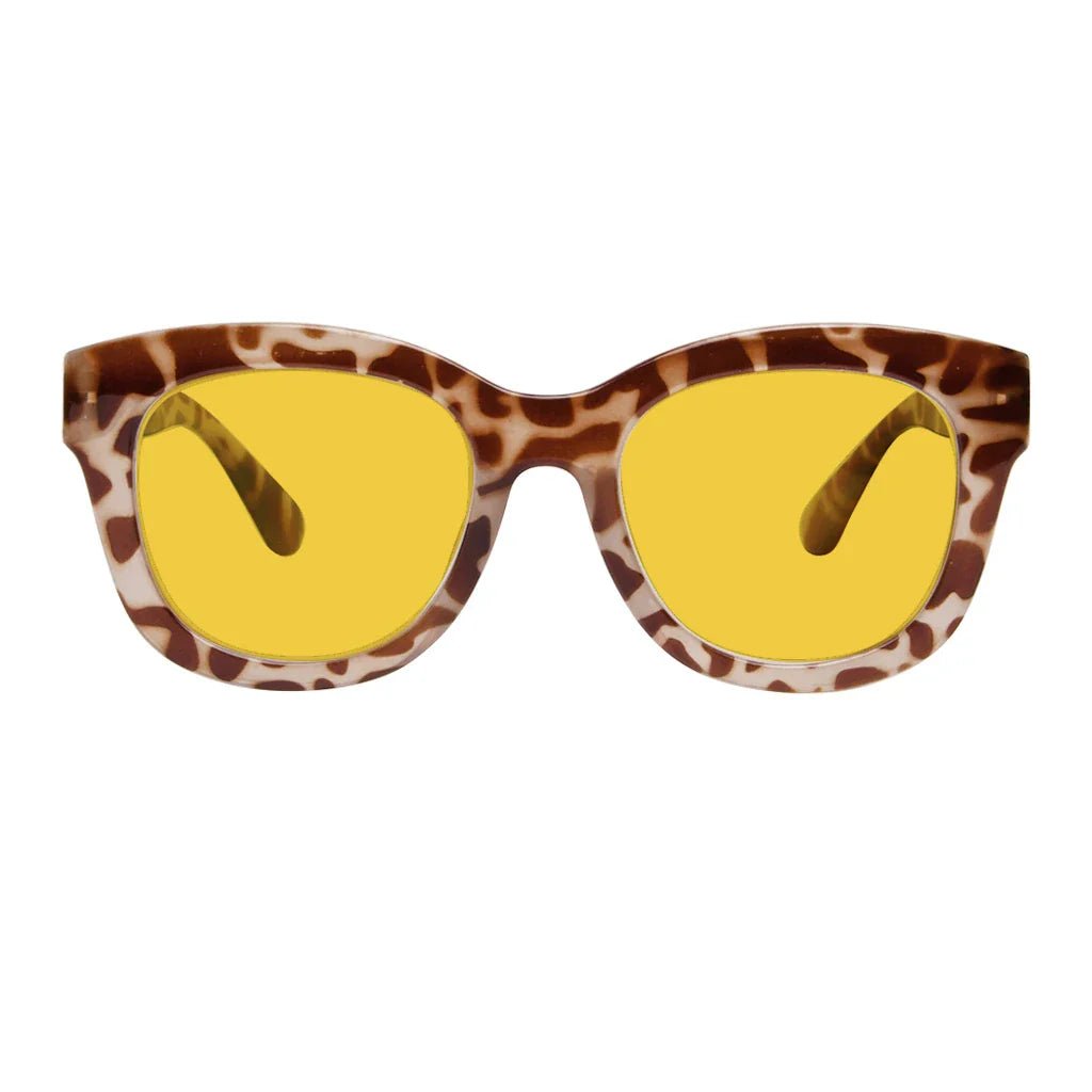 Amber Tinted Blue Light Blocking Reading Glasses Women
