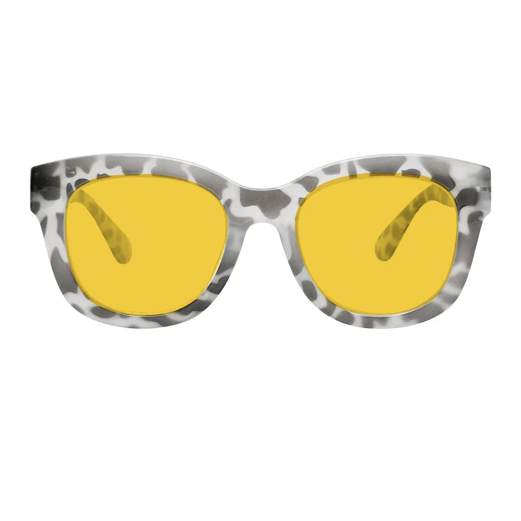 Amber Tinted Blue Light Blocking Reading Glasses Women