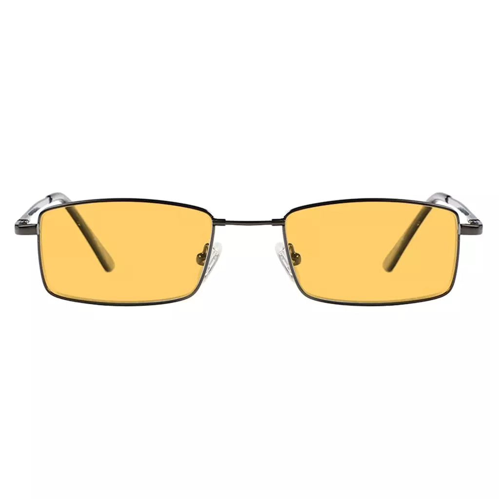 Amber Tinted Blue Light Blocking Reading Cheaters Glasses