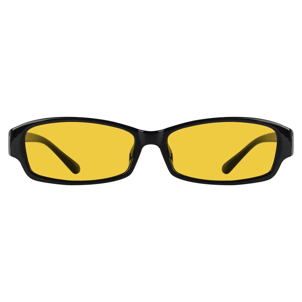 Amber Tinted Blue Light Blocking Reading Glasses Women
