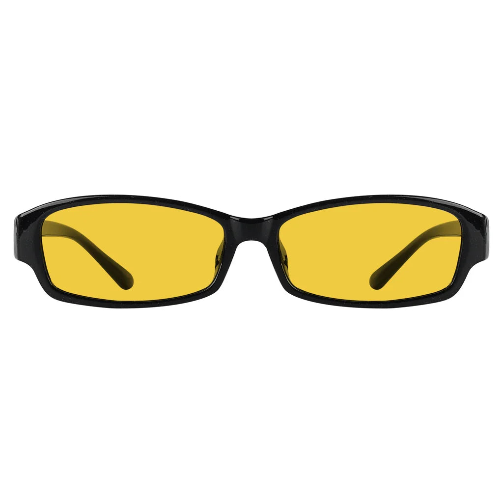 Amber Tinted Blue Light Blocking Glasses Women
