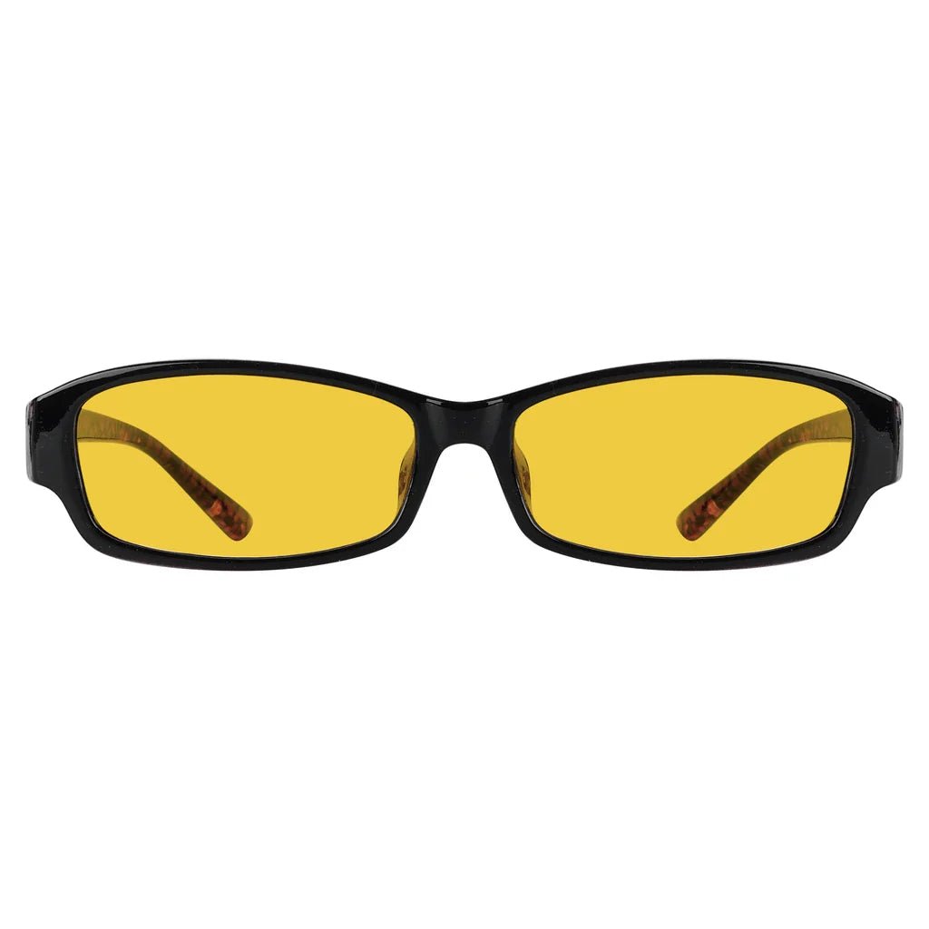 Amber Tinted Blue Light Blocking Reading Glasses Women