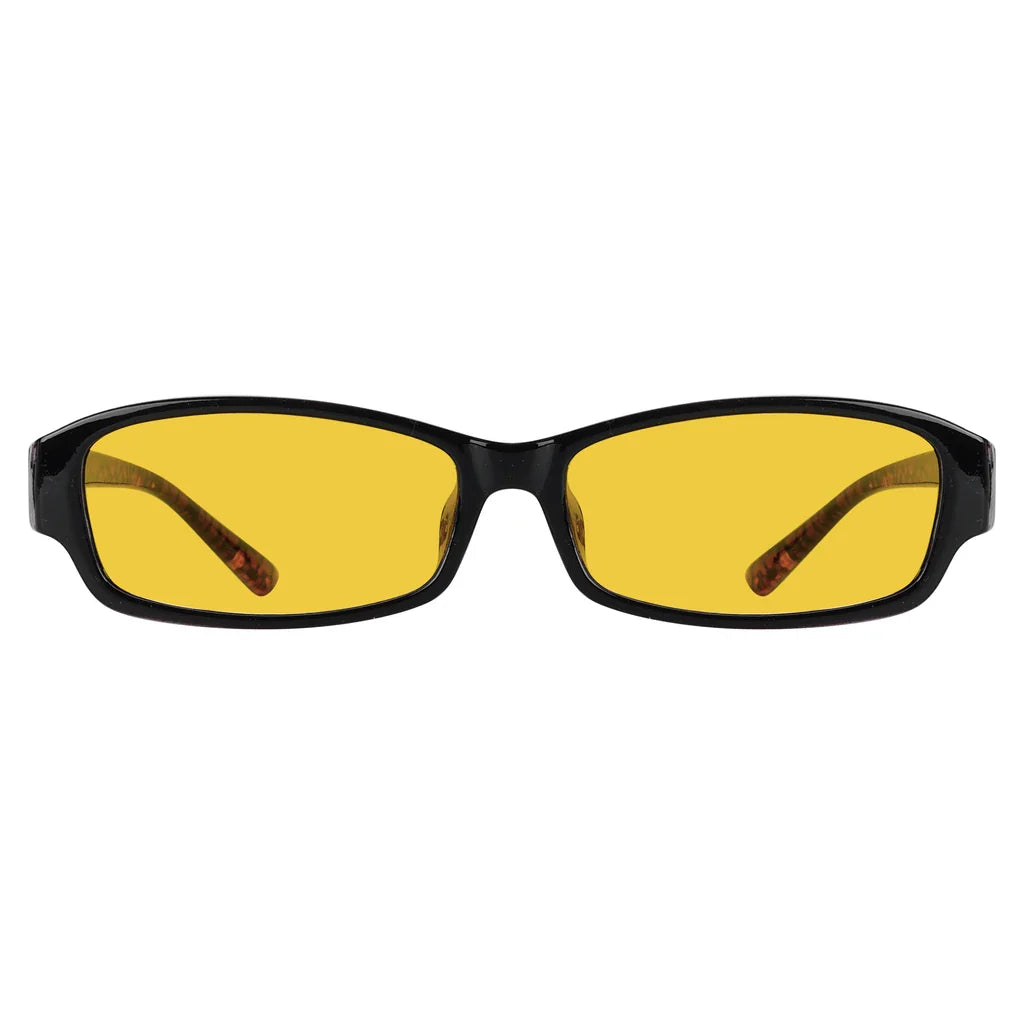 Amber Tinted Blue Light Blocking Reading Glasses Women
