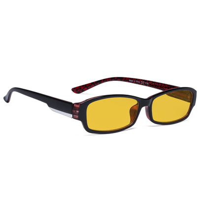 Amber Tinted Blue Light Blocking Glasses Women