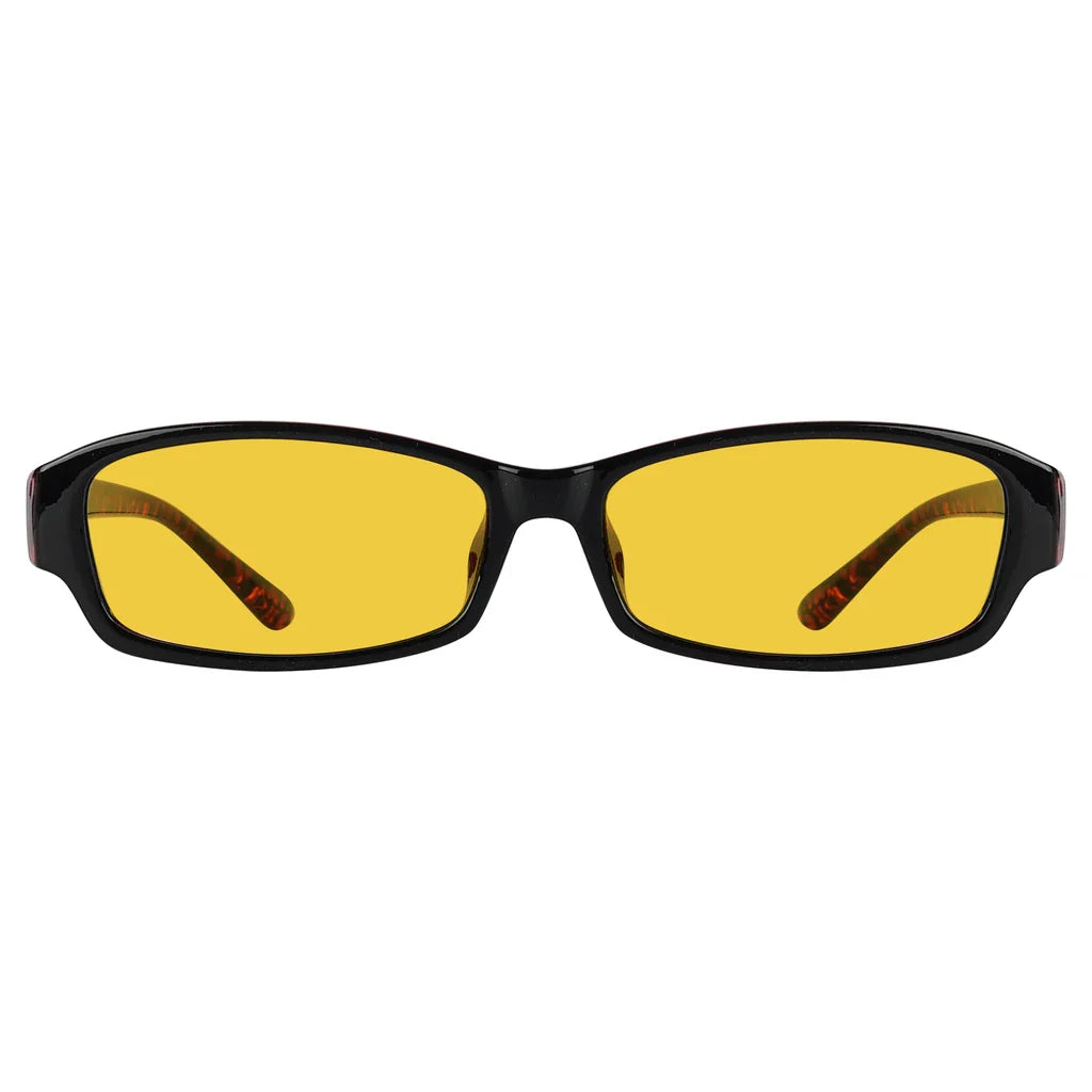 Amber Tinted Blue Light Blocking Glasses Women