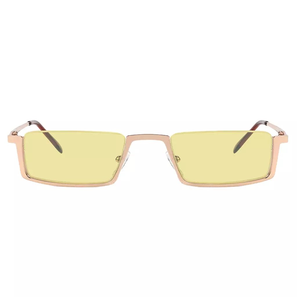Amber Tinted Half Rim Blue Light Blocking Reading Glasses Men