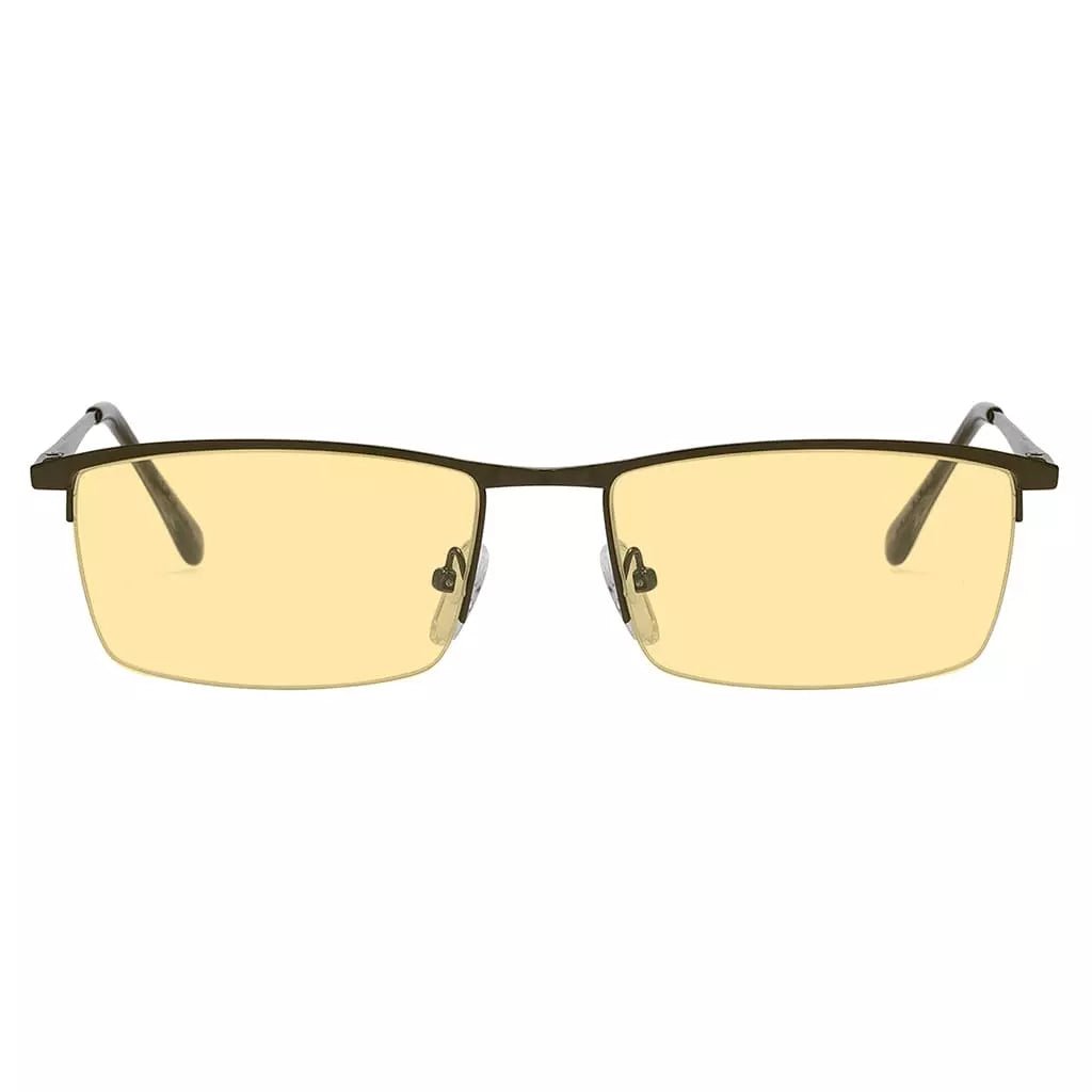 Amber Tinted Blue Light Blocking Eyeglasses Glasses