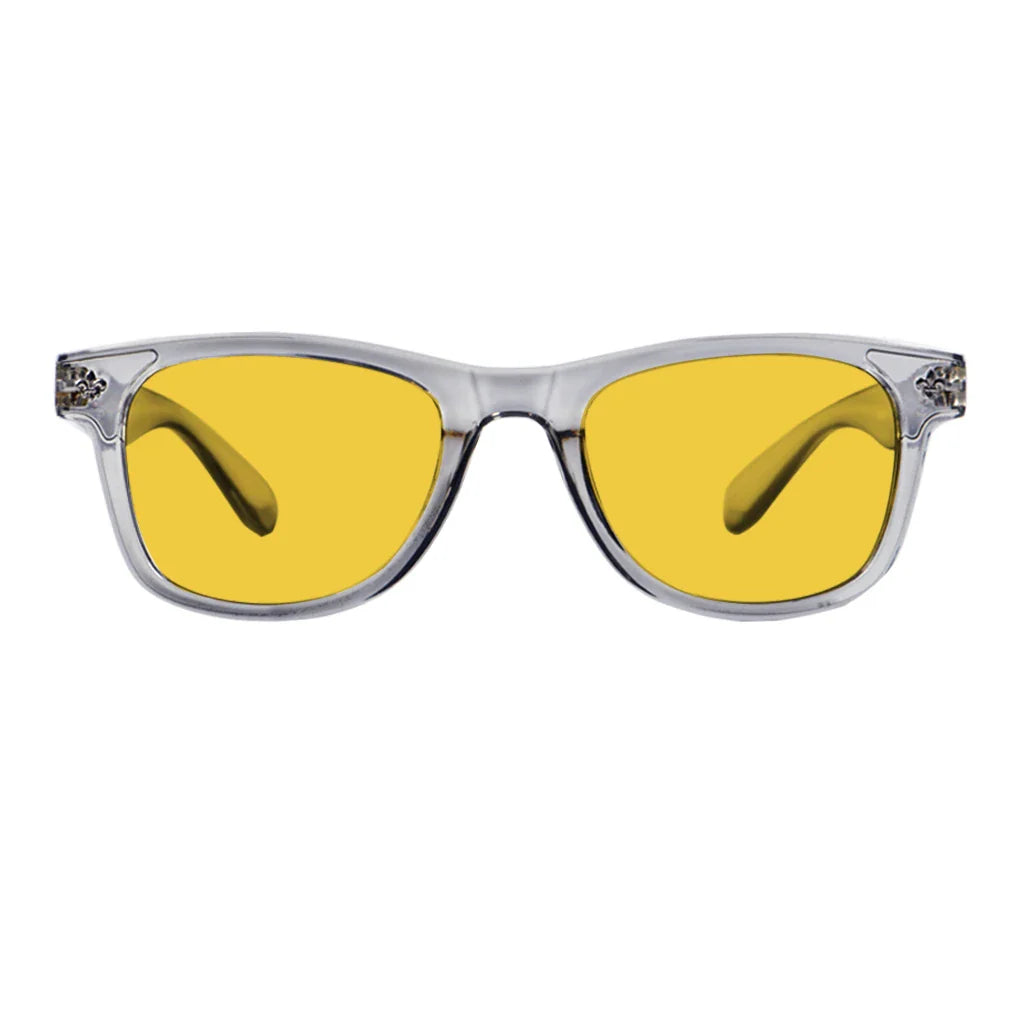 Amber Tinted Bifocal Blue Light Blocking Glasses Women Men