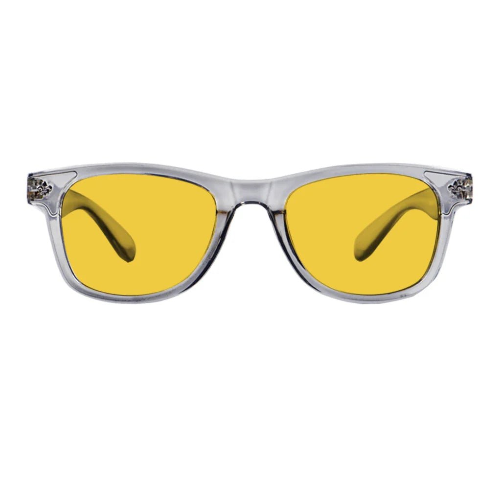 Amber Tinted Bifocal Blue Light Blocking Glasses Women Men