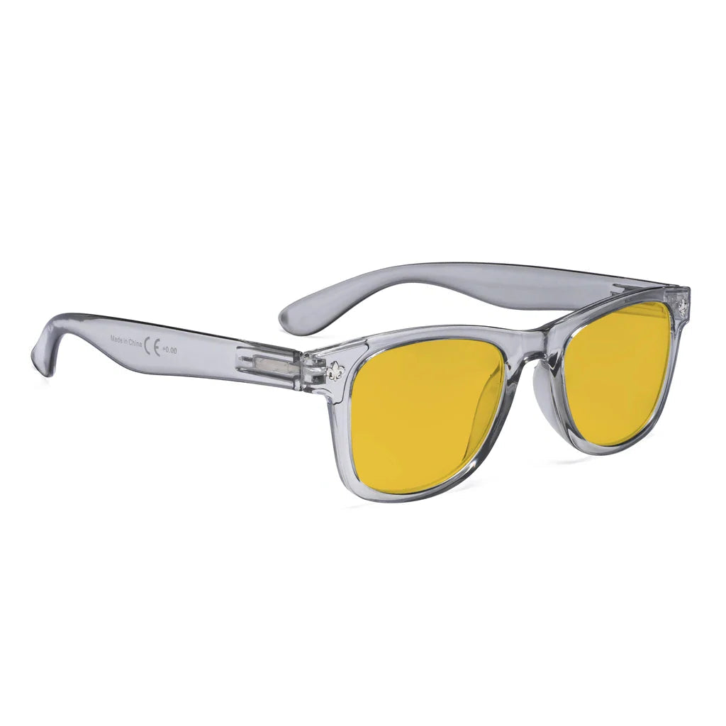Amber Tinted Bifocal Blue Light Blocking Glasses Women Men