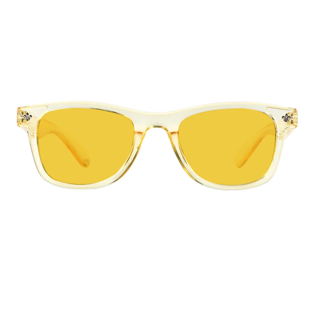 Amber Tinted Bifocal Blue Light Blocking Glasses Women Men