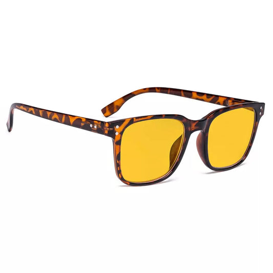 Amber Tinted Blue Light Blocking Glasses Women