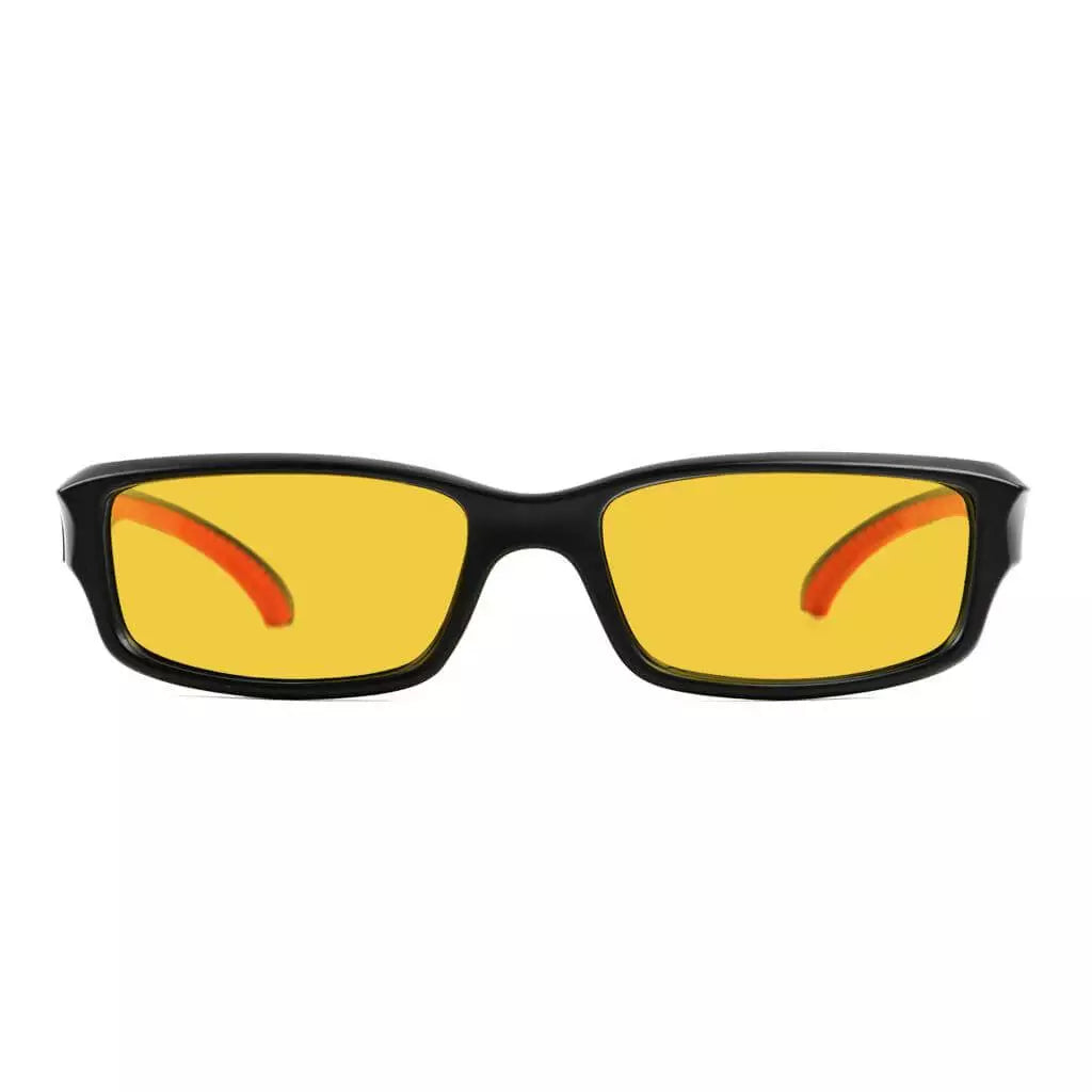 Amber Tinted Blue Light Blocking Glasses Women Men