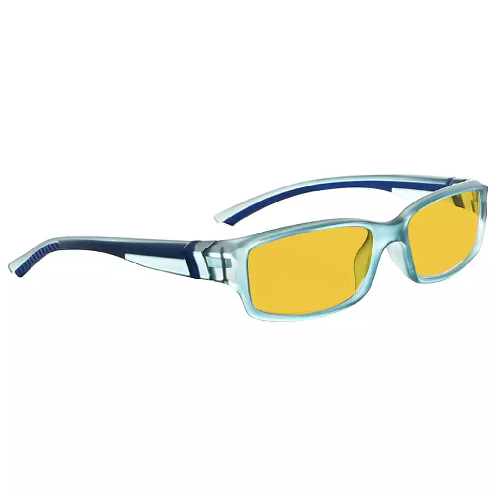 Amber Tinted Blue Light Blocking Glasses Women Men