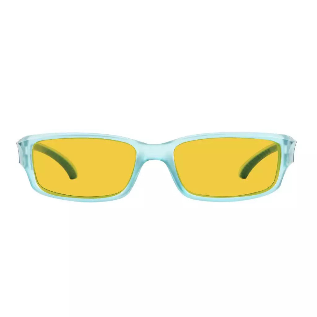 Amber Tinted Blue Light Blocking Glasses Women Men