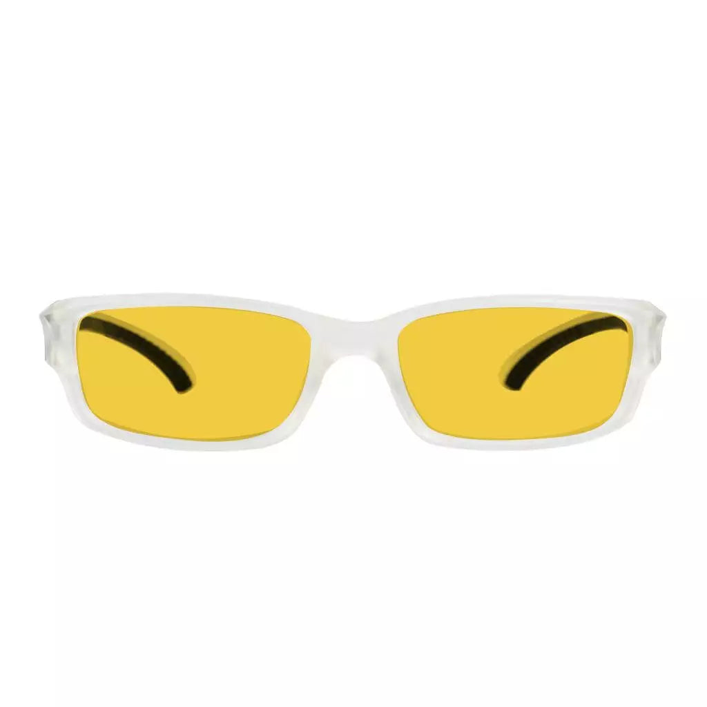 Amber Tinted Blue Light Blocking Glasses Women Men