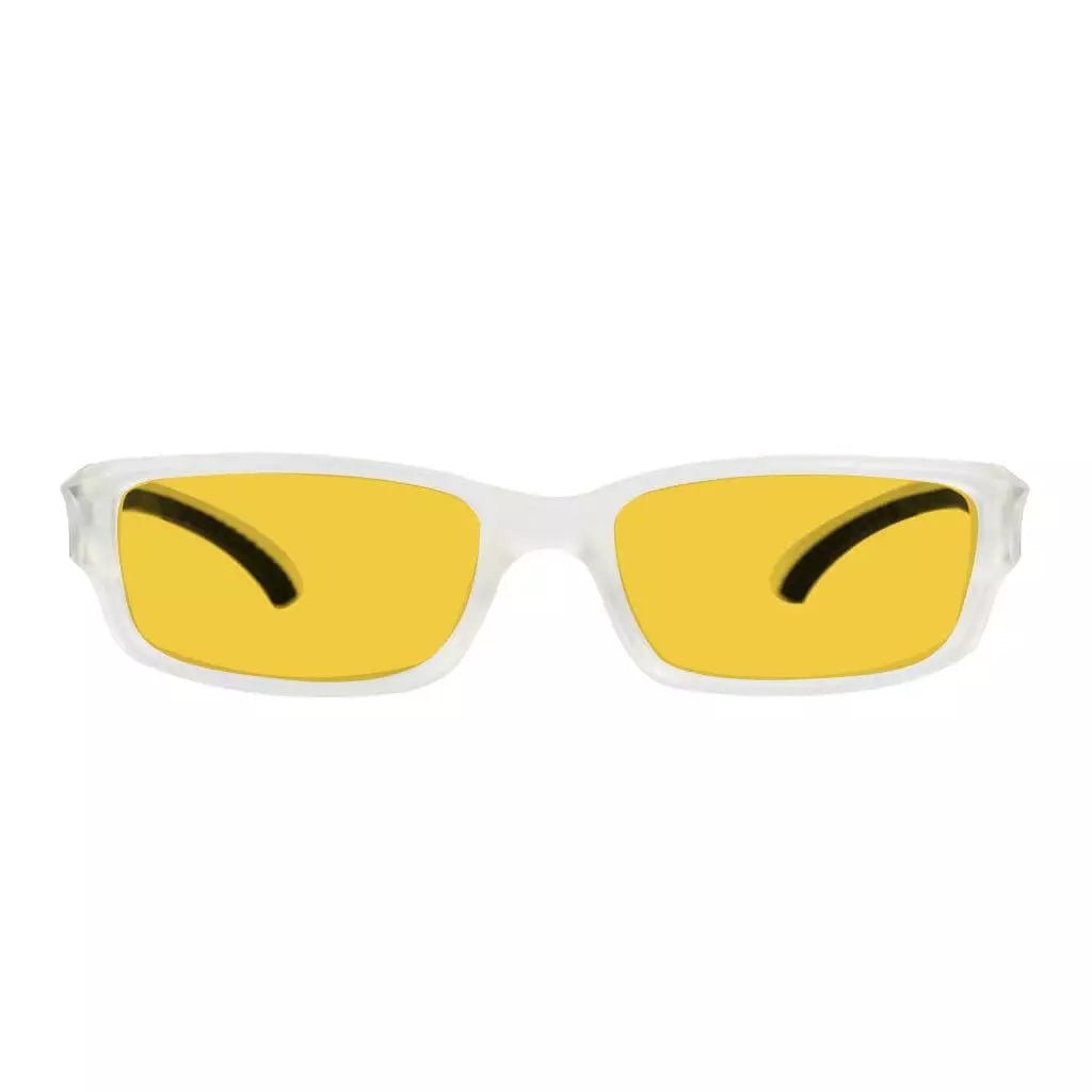 Amber Tinted Blue Light Blocking Glasses Women Men