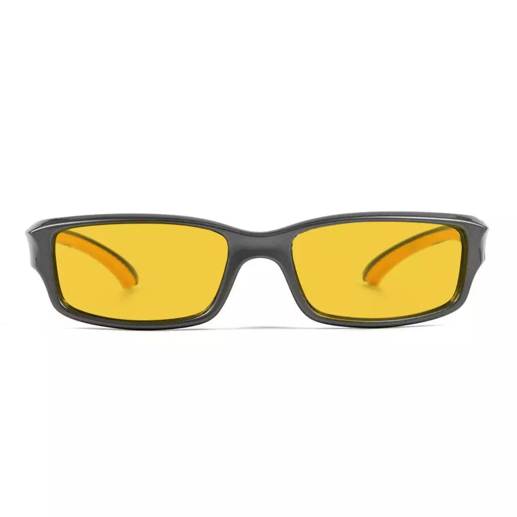 Amber Tinted Blue Light Blocking Glasses Women Men