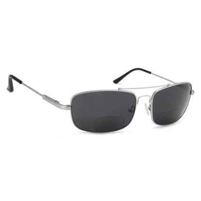 Polarized Bifocal Sunglasses Pilot Wire Rim Men Women