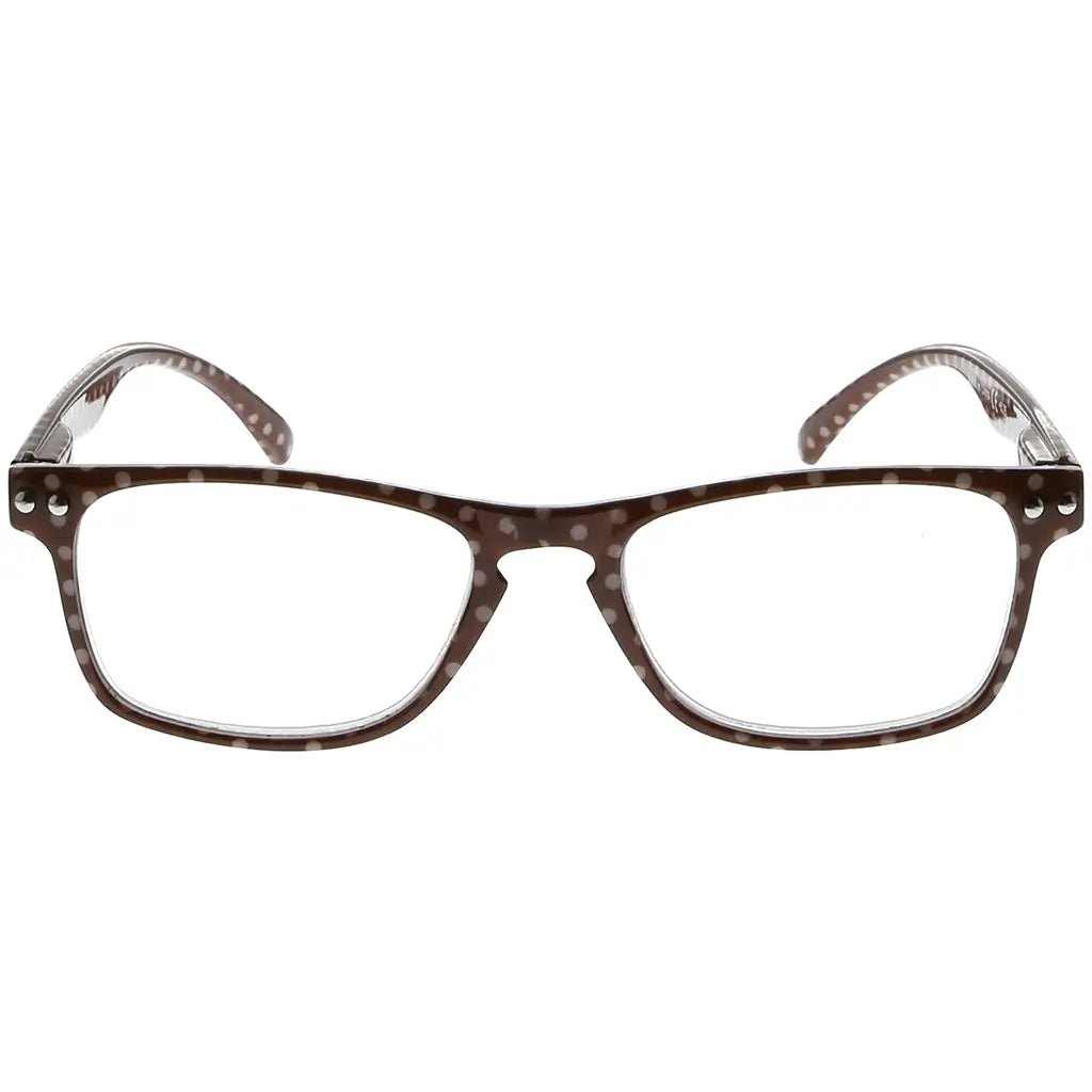 small polka dots reading glasses women