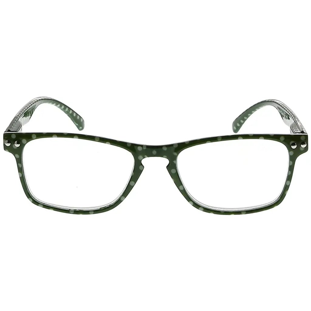small polka dots reading glasses women