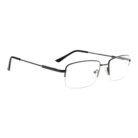 Titanium Half-Rim Reading Glasses Men Women