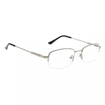 Titanium Half-Rim Reading Glasses Women Men
